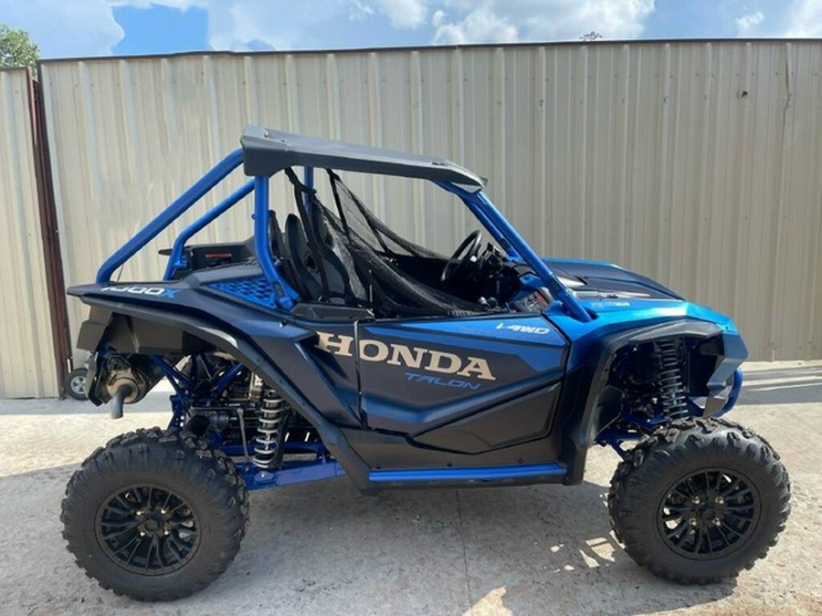 2025 Honda Talon 1000X FOX Live Valve