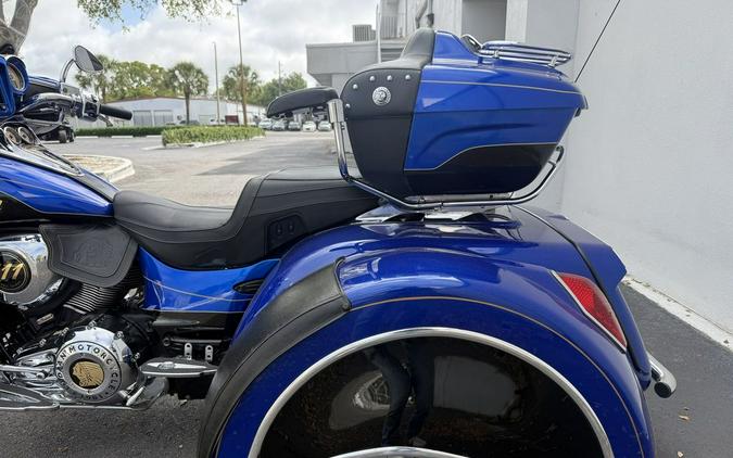 2018 Indian Motorcycle® Roadmaster® Elite ABS Cobalt Candy / Black Crystal w/ 23K Gold Trim