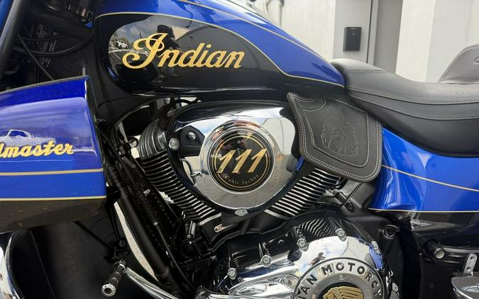 2018 Indian Motorcycle® Roadmaster® Elite ABS Cobalt Candy / Black Crystal w/ 23K Gold Trim