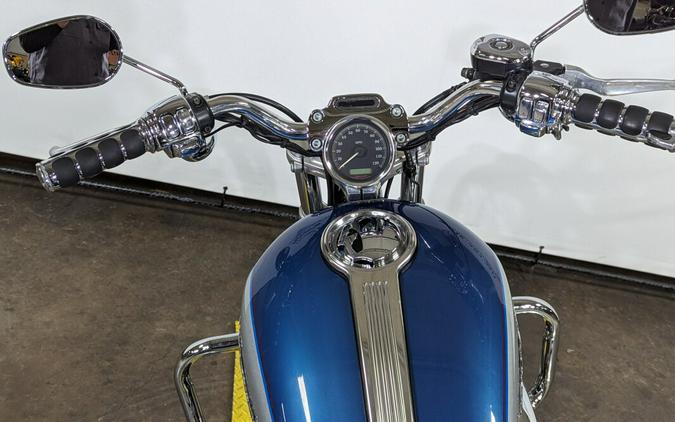 2005 Harley-Davidson 1200 Custom Two-Tone Chopper Blue and Brilliant Silver