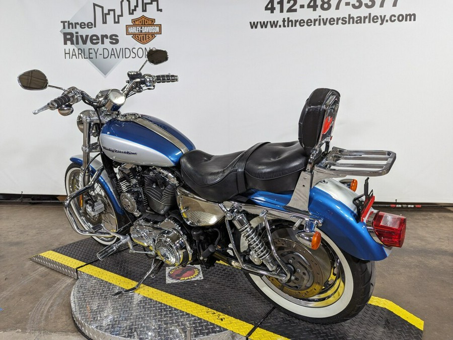 2005 Harley-Davidson 1200 Custom Two-Tone Chopper Blue and Brilliant Silver