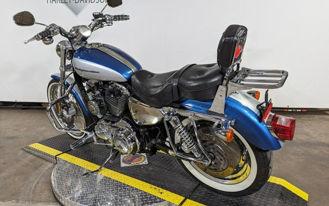 2005 Harley-Davidson 1200 Custom Two-Tone Chopper Blue and Brilliant Silver