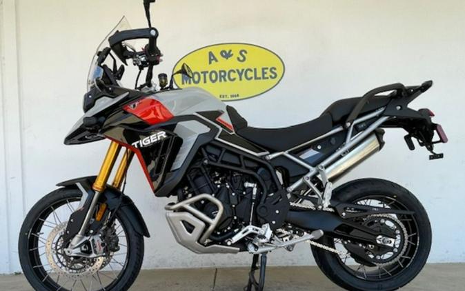 2024 Triumph Tiger 900 Rally Pro Ash Grey / Intense Orange