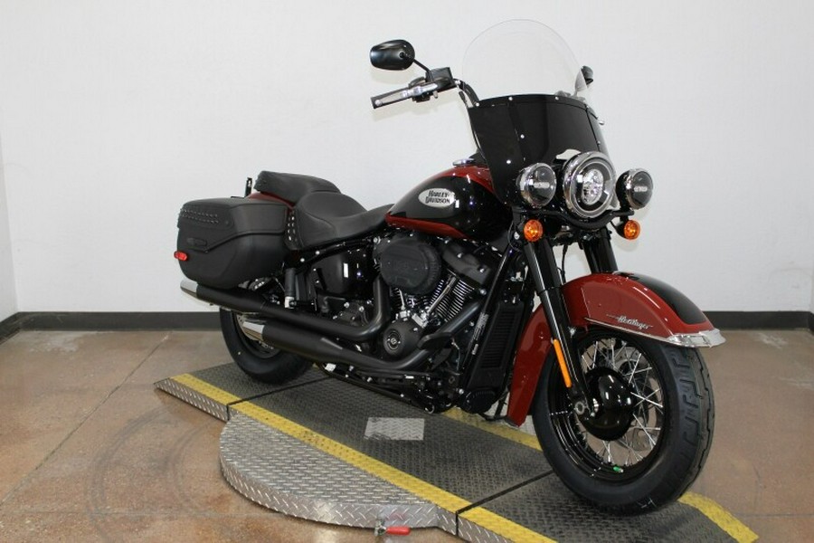 Harley-Davidson Heritage Classic 2024 FLHCS 84423641 RED ROCK/BLACK W/ PINSTRIPE