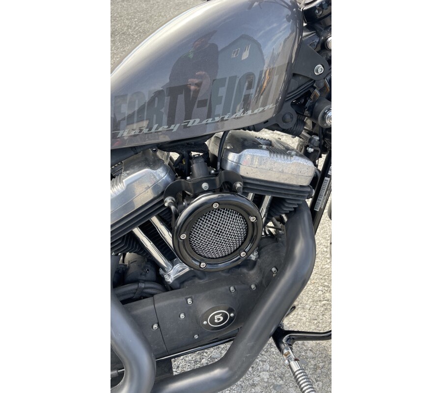 2015 Harley-Davidson Forty-Eight Charcoal Pearl