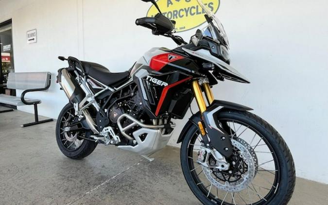 2024 Triumph Tiger 900 Rally Pro Ash Grey / Intense Orange