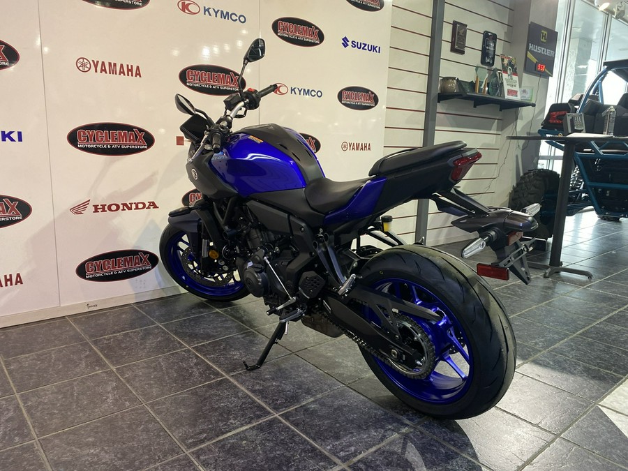 2025 Yamaha MT-07 Team Yamaha Blue - A000552