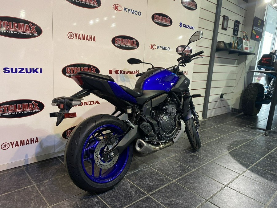 2025 Yamaha MT-07 Team Yamaha Blue - A000552