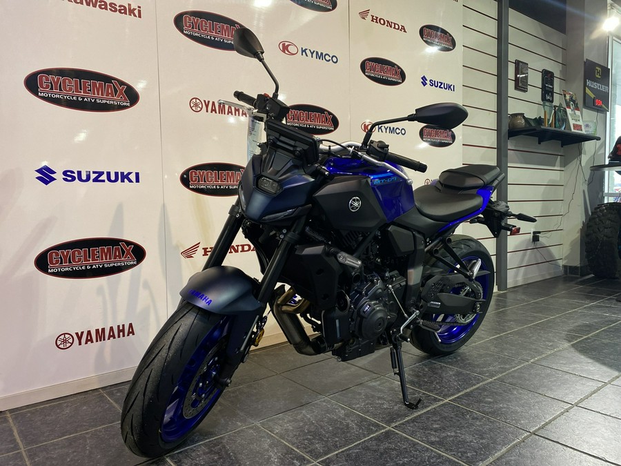 2025 Yamaha MT-07 Team Yamaha Blue - A000552