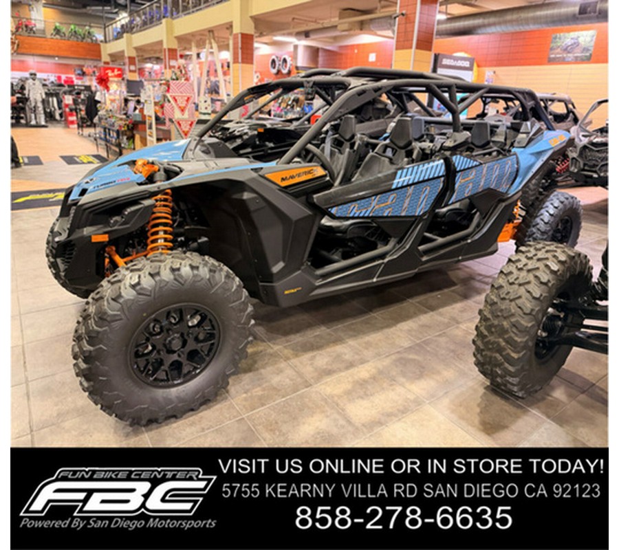 2026 Can-Am Maverick X3 MAX DS Turbo RR Scandi Blue & Orange C