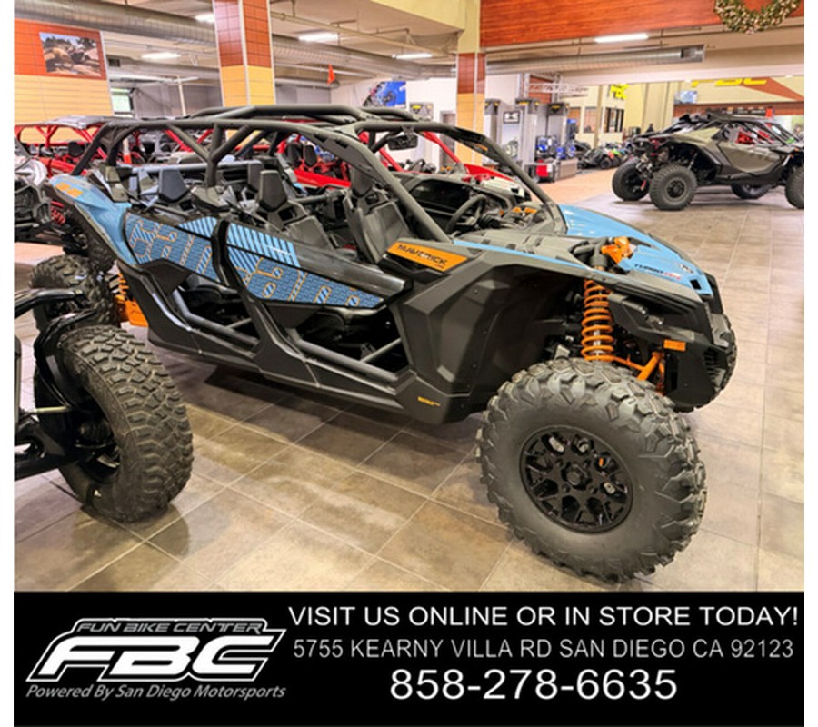 2026 Can-Am Maverick X3 MAX DS Turbo RR Scandi Blue & Orange C