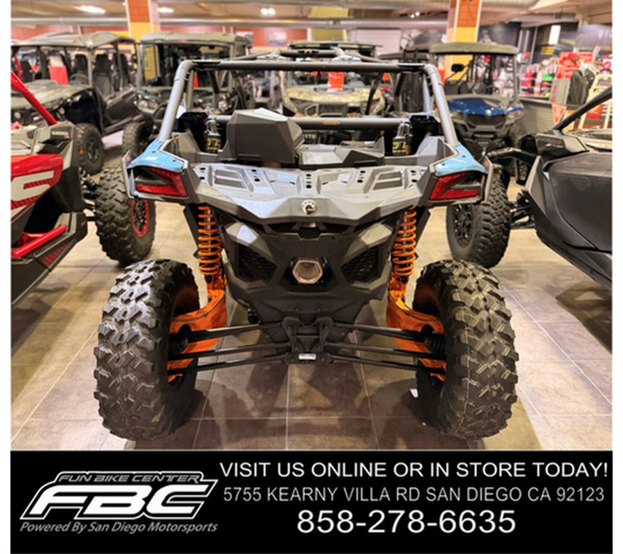 2026 Can-Am Maverick X3 MAX DS Turbo RR Scandi Blue & Orange C