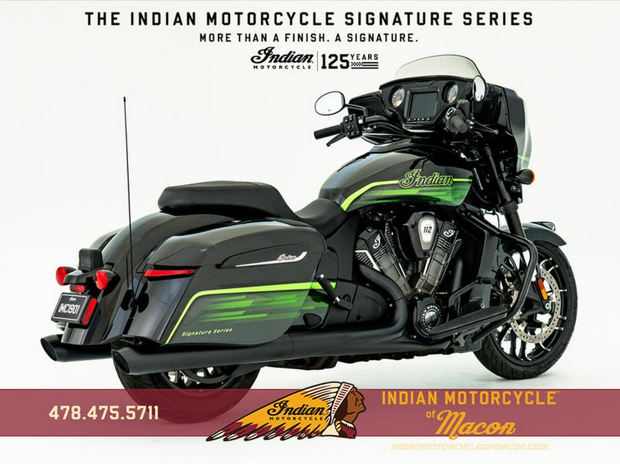 2026 Indian Motorcycle® Chieftain PowerPlus Dark Horse Signature Series Abyss Metallic / Cypher Gr