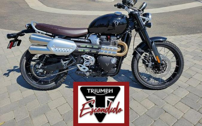 2025 Triumph Scrambler 1200 X Sapphire Black