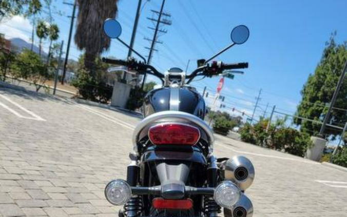 2025 Triumph Scrambler 1200 X Sapphire Black