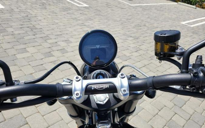 2025 Triumph Scrambler 1200 X Sapphire Black