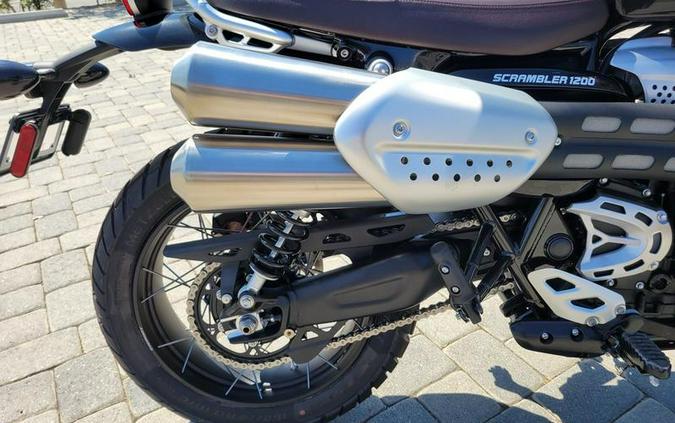 2025 Triumph Scrambler 1200 X Sapphire Black