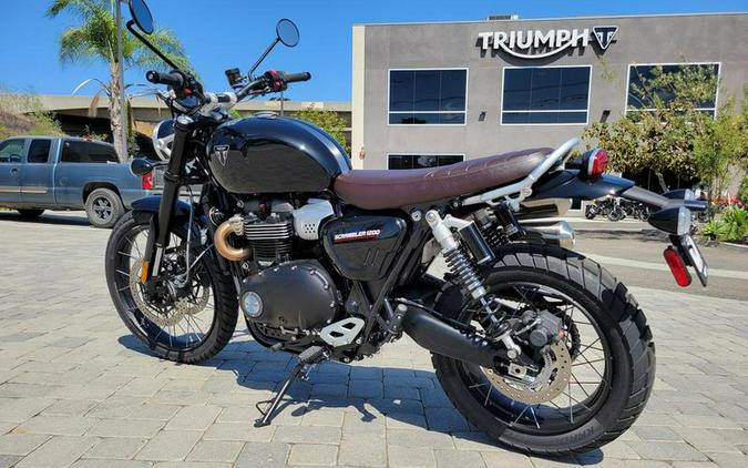 2025 Triumph Scrambler 1200 X Sapphire Black