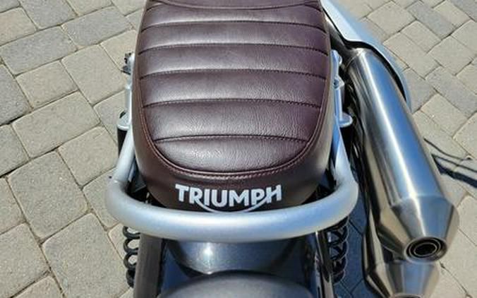 2025 Triumph Scrambler 1200 X Sapphire Black
