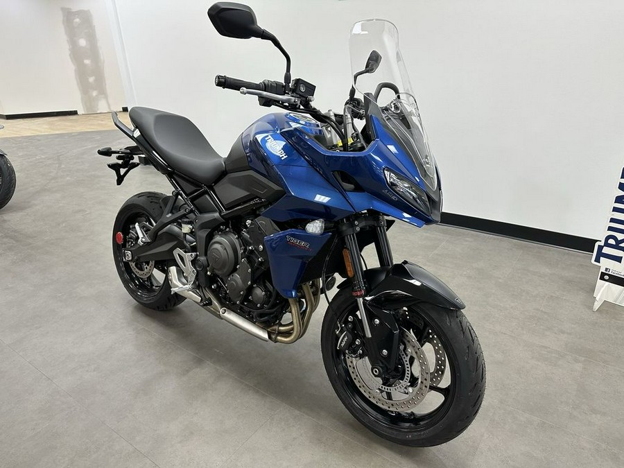 2023 Triumph Tiger Sport 660 Lucerne Blue / Sapphire Black