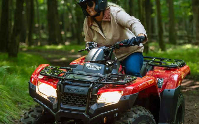 2027 Honda FourTrax Rancher4x4 Hero Red
