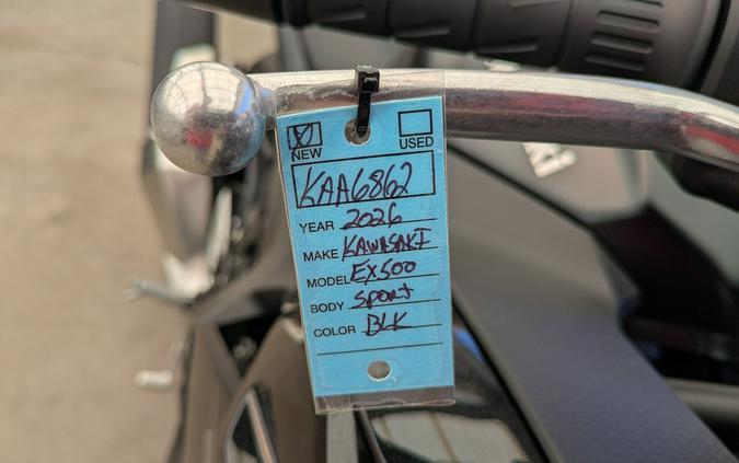 2026 Kawasaki Ninja® 500 ABS