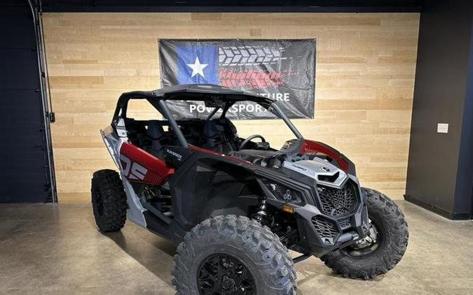 2024 Can-Am® Maverick X3 DS Turbo Fiery Red & Hyper Silver