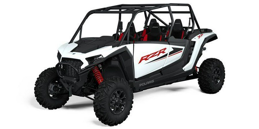 New 2024 POLARIS RZR XP 4 1000 SPORT WHITE LIGHTNING