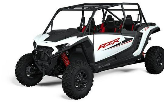 New 2024 POLARIS RZR XP 4 1000 SPORT WHITE LIGHTNING