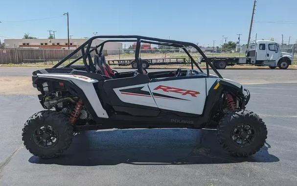 New 2024 POLARIS RZR XP 4 1000 SPORT WHITE LIGHTNING