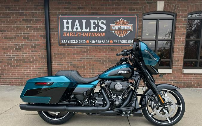 2026 Harley-Davidson Street Glide FLHX Teal Thunder