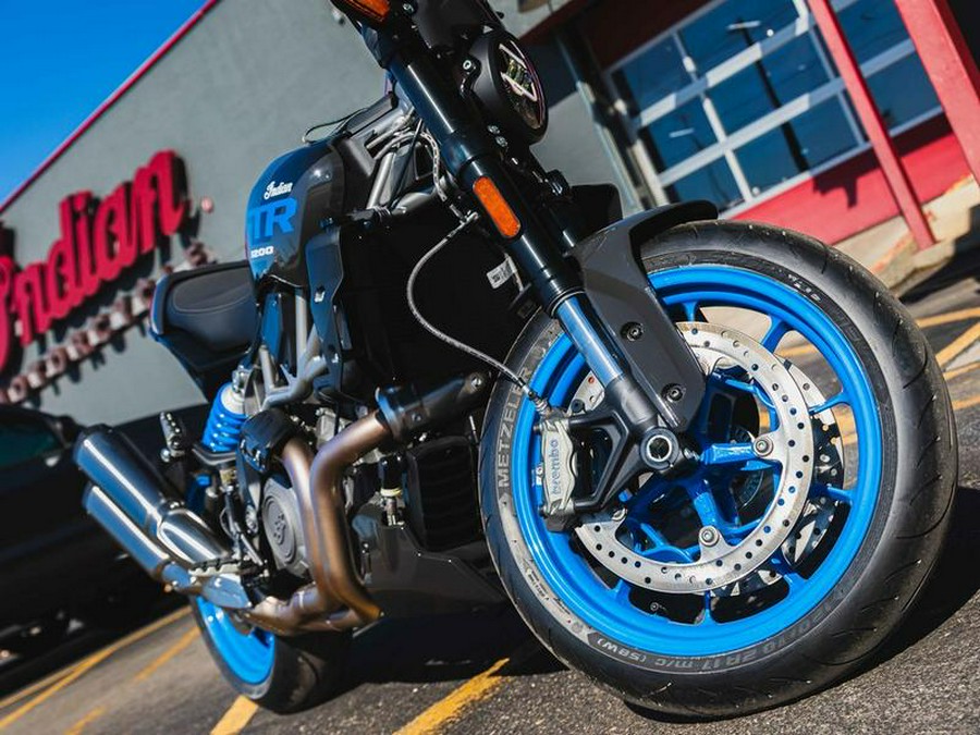 2024 Indian Motorcycle® FTR Sport Granite Gray/Blue