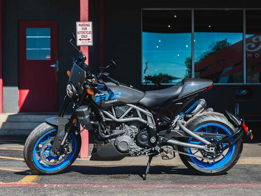 2024 Indian Motorcycle® FTR Sport Granite Gray/Blue