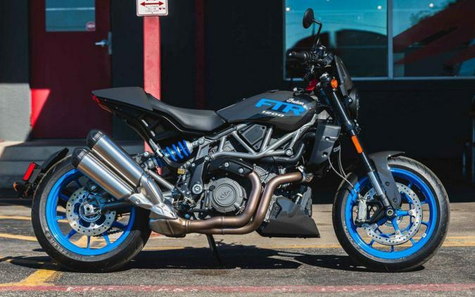 2024 Indian FTR Sport Granite Gray/Blue