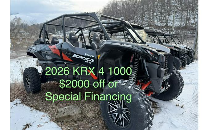 2026 Kawasaki Teryx® KRX4® 1000 eS