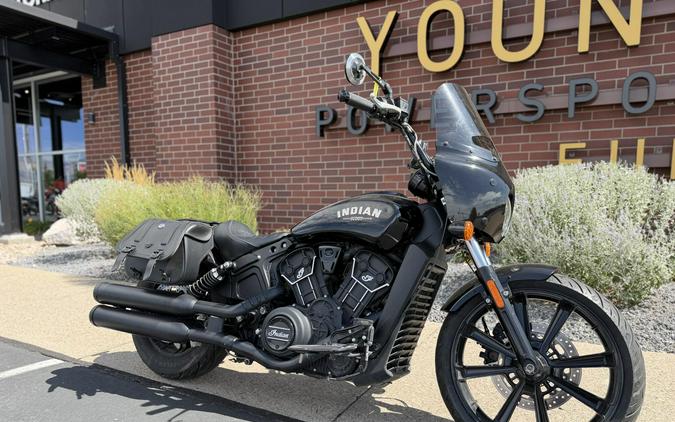 2022 Indian Motorcycle Scout Rogue Black Smoke