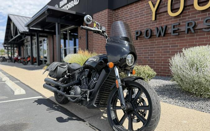 2022 Indian Motorcycle Scout Rogue Black Smoke