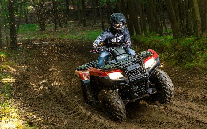2026 Honda FourTrax Rancher4x4 Hero Red