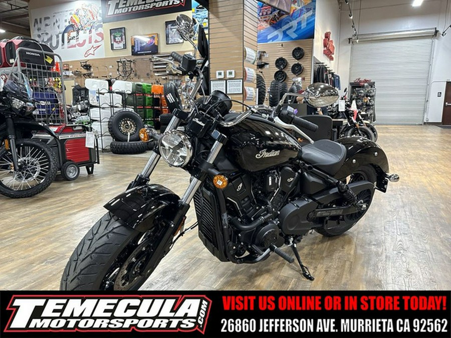 2026 Indian Scout Sixty Classic Black Metallic