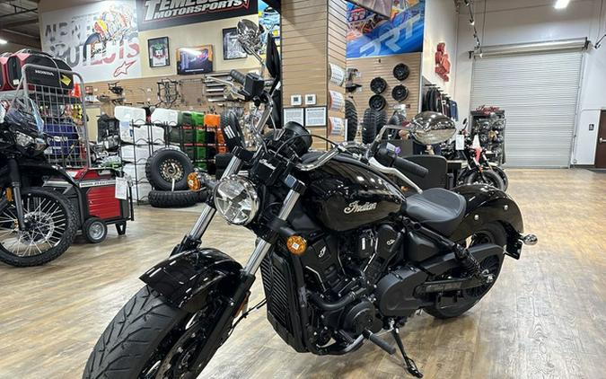 2026 Indian Scout Sixty Classic Black Metallic