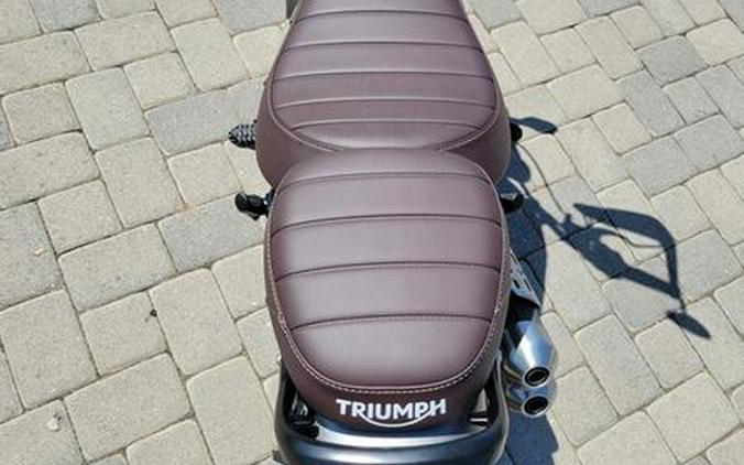 2025 Triumph Scrambler 400 X Phantom Black / Silver Ice