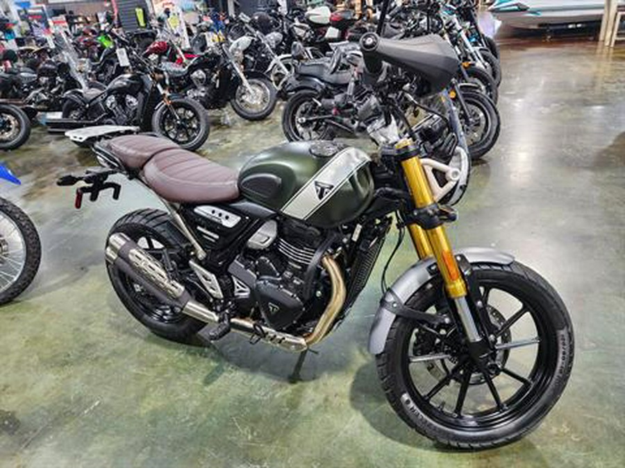 2025 Triumph Scrambler 400 X