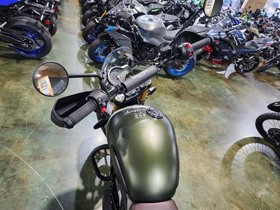 2025 Triumph Scrambler 400 X