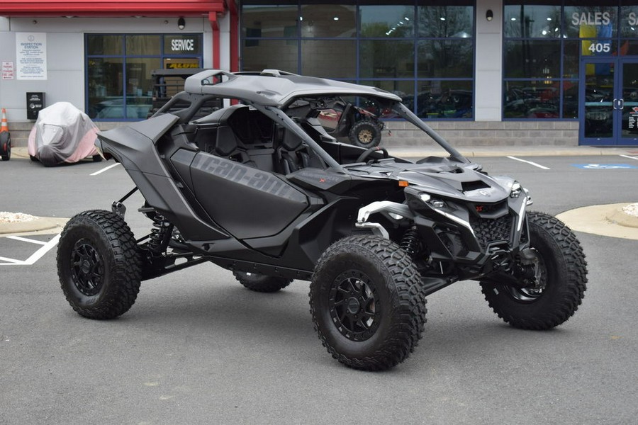 2024 Can-Am® Maverick R X RS with Smart-Shox Triple Black