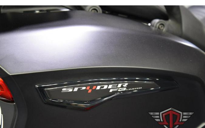 2022 Can-Am Spyder F3 Limited Dark Wheels