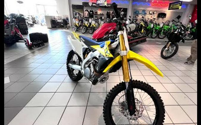 2024 Suzuki RM-Z450 First Look [with RM Army Kit]