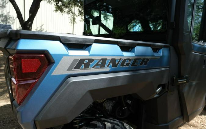 New 2025 POLARIS RANGER CREW XP 1000 NORTHSTAR EDITION ULTIMATE BLUE STATE METALLIC SMOKE