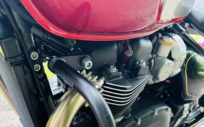 2022 Triumph Bonneville Bobber Gold Line Carnival Red/Sapphire Black