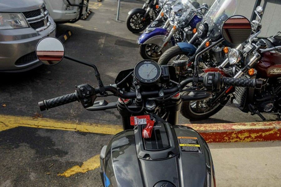 2024 Indian FTR Sport Granite Gray/Blue