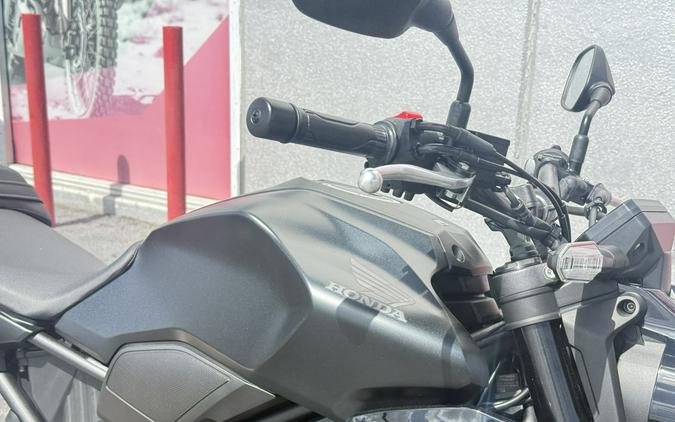 2025 Honda CB300R Matte Black Metallic - 500895